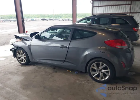 2016 Hyundai Veloster from USA, damaged, VIN KMHTC6AD1GU272290